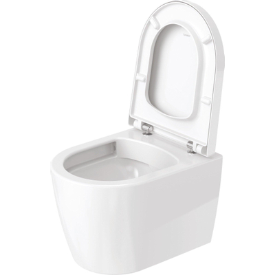 Duravit Me by starck pack WC suspendu compact avec abattant softclose blanc
