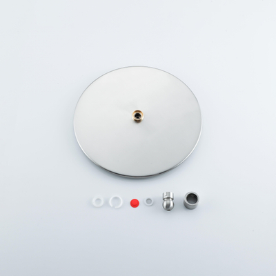 Fortifura Calvi Pomme de douche - 30cm - rond - 6mm - Inox brossé PVD