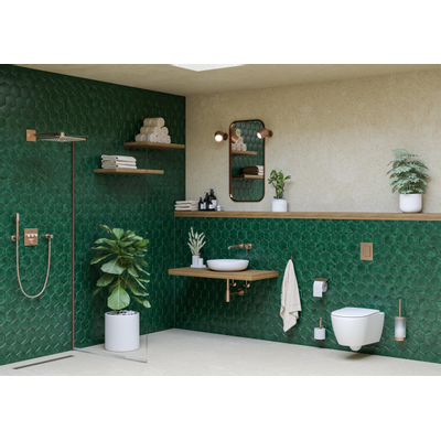 GROHE Essentials handdoekring 18cm brushed warm sunset SHOWROOMMODEL
