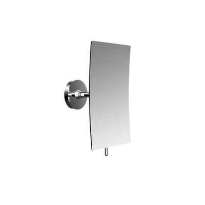 Emco Round miroir de maquillage - 23x13x11cm - 3x grossissant - chrome