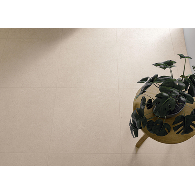 ÉCHANTILLON Terravito Melora carreau mural et de sol - 60x60cm - rectifié - Bétonlook - Sand mat (beige)