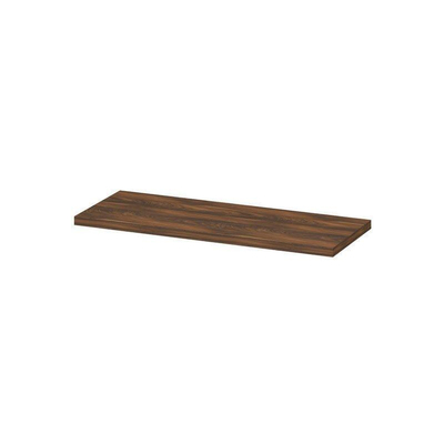 Ink topdeck plaque de recouvrement 120x3.5x45cm pour meuble décor bois noyer