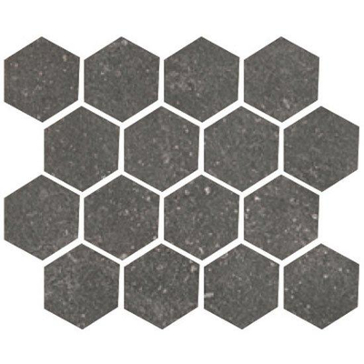 Serenissima Promenade Decor-strip - 25x30cm - 10.0mm - gerectificeerd - Ebano