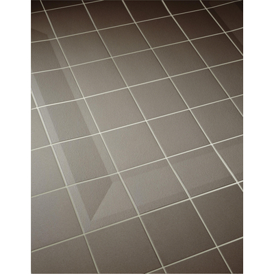 Mosa Softgrip Vloertegel - 14.6x14.6cm - 7.0mm - Ivoorzwart