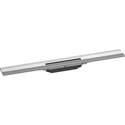 Hansgrohe RainDrain Flex Douchegoot - 70cm - inkortbaar - wandmontage - brushed stainless steel