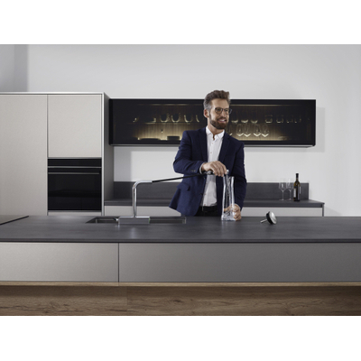 Hansgrohe Aquno select m81 1 greeps keukenkraan - 250 uittrekbare uitloop - 2jet - hoogglans chroom