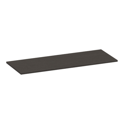 BRAUER Ocean Slim plan sous vasque - 120x46x2cm - Bois Anthracite