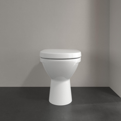 Villeroy & Boch O.novo closet staand BtW - met spoelrand - diepspoel PK - White Alpine (glans wit)