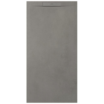 Zenon Essenza West Receveur de Douche 100x70 cm – Antidérapant – Antibactérien – Marbre Minéral – Rectangulaire – Ego Greige (Taupe)