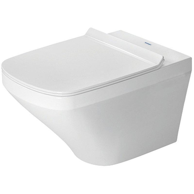 Duravit DuraStyle WC-zitting 43.3x35.9x4.3cm met softclose met quickrelease Kunststof wit Glanzend
