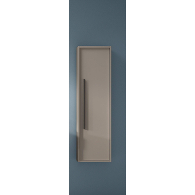 Saniclass Prime Essential Hoge Kast - 120x35x35cm - 1 deur - taupe - MDF