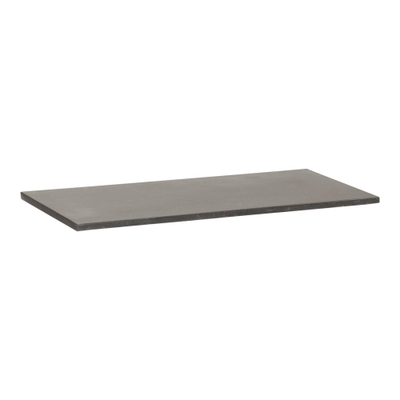 BRAUER Corestone Small Wastafelblad - 80x40x2cm - zonder kraangat - natuursteen - basalt