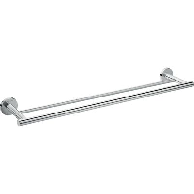 Hansgrohe Logis porte-serviette universel double 64,4cm chrome