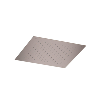 Hotbath Mate Inbouw - hoofddouche - vierkant - 50x50cm - PVD - geborsteld koper