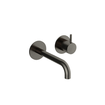 Hotbath Cobber Afbouwdeel - voor wastafelkraan - 18cm uitloop - Verouderd IJzer