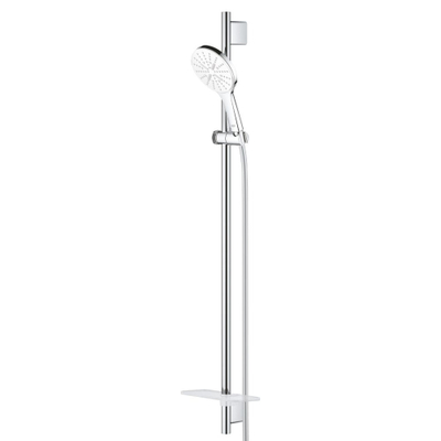 GROHE rainshower ensemble de douche avec douchette 9,5l/m , barre 90 cm et porte savon moon white