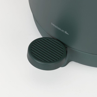 Sealskin Mind Poubelle à pédale 5 litres autoportante Vert foncé