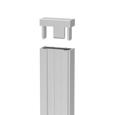 Fortifura Galeria Verbredingsprofiel Douchedeur - profiel 10mm - chroom