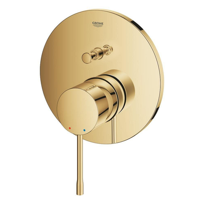 Grohe Essence New Afbouwdeel - voor inbouw badkraan - met omstel - cool sunrise (goud)