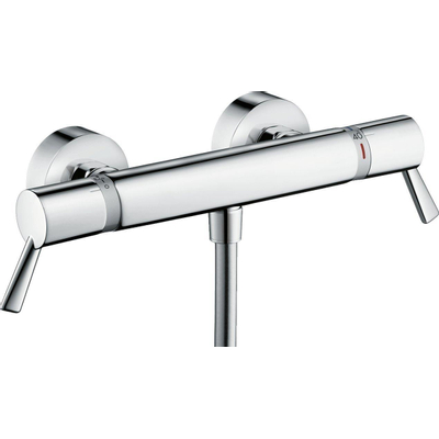 Hansgrohe Ecostat Comfort Caredouchekraan - thermostatisch - zonder omstel - met koppelingenHOH=15cm - met verlengde - thermostaat - hoogglans chroom