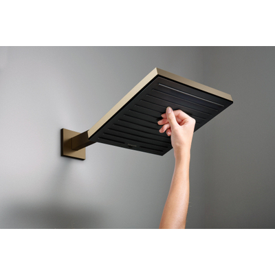 Hansgrohe Raindance alive bras de douche mural - 39cm - bronze brossé (brons)