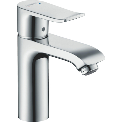 Hansgrohe Metris Wastafelkraan - zonder waste - hoogglans chroom