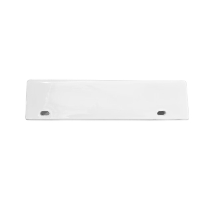 Fugaflow Efficiente Pietra Fontaine - 40x22x10cm - céramique - trou de robinet à droite - blanc brillant