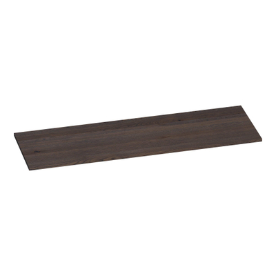 BRAUER Ocean Slim topblad - 140x46x2cm - lamellen eiken zwart