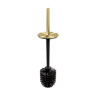 Clou Flat brosse de toilette de rechange avec poignée PVD or brossé