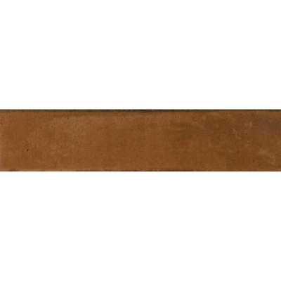 ÉCHANTILLON Ceralto Pavero Core Carrelage mural - 6X27cm - 7.7mm - Rectangle - Terracotta brillant