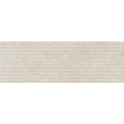 Cifre Ceramica MidTown wandtegel - 20x60cm - Betonlook - Cream decor mat (crème)