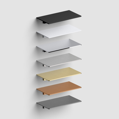 Clou Sjokker telefoon planchet 18x10x3.5cm wandmodel Chroom