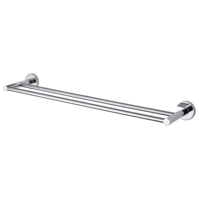 Haceka Kosmos Handdoekhouder - 60cm - dubbel - chroom