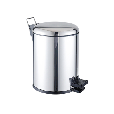 Adema Sparkle 2.0 Poubelle à pédale - chrome