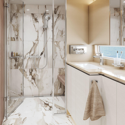 Hansgrohe Addstoris Tissuebox - voor makeup doekjes - hoogglans chroom
