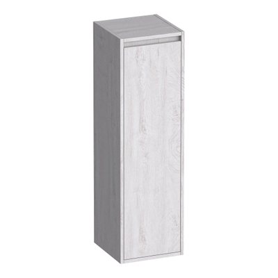 BRAUER Adore armoire de salle de bains - 120x35x35cm - avec 1 porte sans poignée ouvrant à droite Forest Seashell