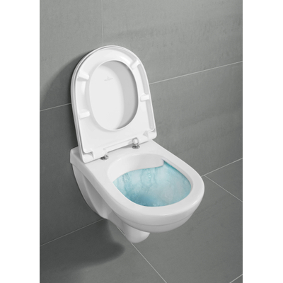 Villeroy & Boch O.novo WC suspendu - DirectFlush avec abattant - softclose et quickrelease CeramicPlus blanc