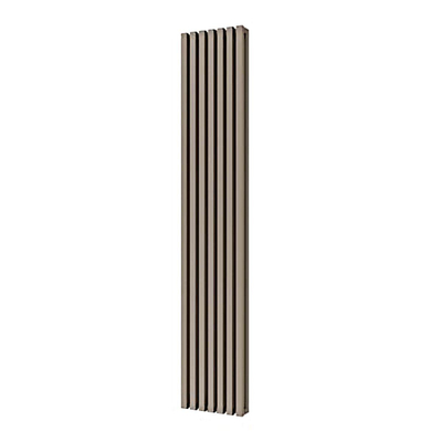 Plieger Siena radiateur design vertical double 1800x318mm 1096W grès