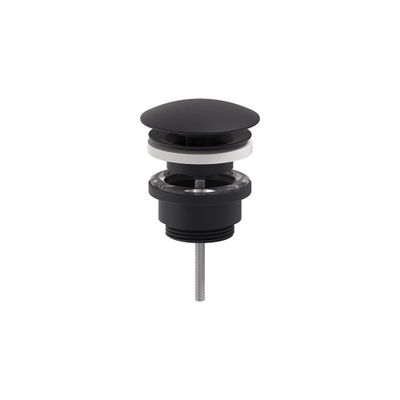 MAY Accessoires Bonde design toujours ouverte Noir mat PED