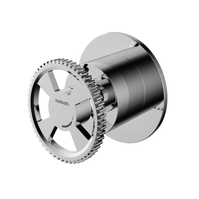 Hotbath Cobber @work partie extérieure pour robinet d'arrêt eau froide chrome