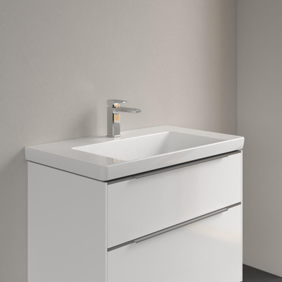 Villeroy & boch subway 3.0 lavabo de meuble 80x47x16.5cm rectangle 1 trou pour robinet sans trou de trop-plein blanc alpin gloss ceramic+