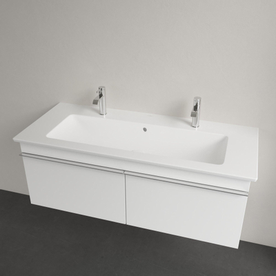 Villeroy & Boch Venticello Lavabo pour meuble 120x50cm avec 2 trous de robinet avec trop-plein Ceramic+ stone white
