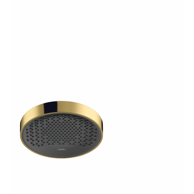 Hansgrohe RainFinity Hoofddouche 25cm - met plafondarm - goud