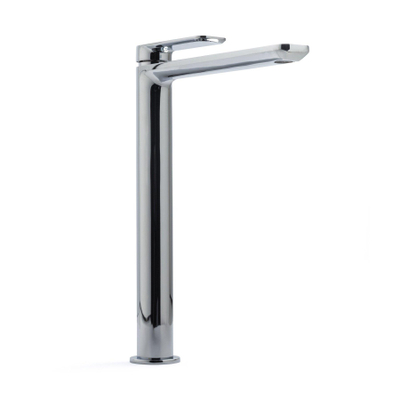 Crosswater Pier Wastafelkraan hoog - 31cm - met uitloop - 20cm - zonder waste - hoogglans chroom