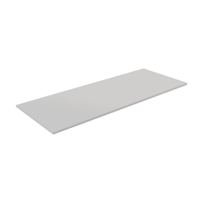 Saniclass Prime Blend Badkamermeubelset - 120x55x45.9cm - 4 lades - geintegreerde greep - met topblad - mat greige (grijs) SHOWROOMMODEL