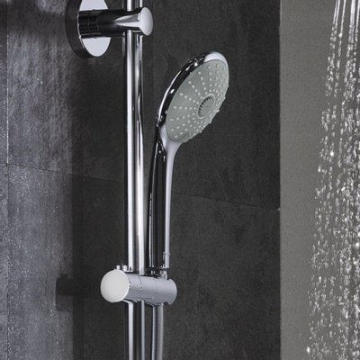 Grohe Euphoria XXL douchesysteem met douchekraan thermostatisch met Rainshower Cosmo 310 hoofddouche en handdouche chroom