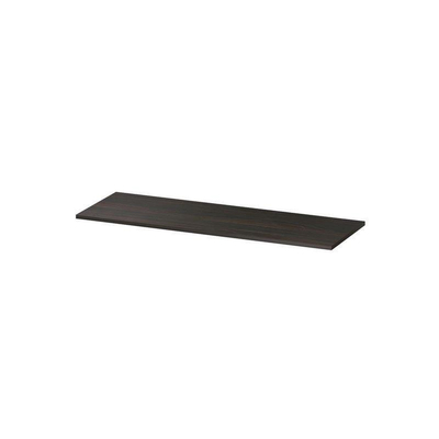 INK Topdeck Wastafelblad - 120x40x1.6cm - tbv onderkast - MFC - Intens eiken