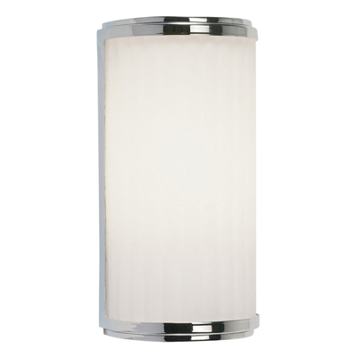 Astro Monza Classic wandlamp 250 exclusief E27 CFL chroom 12.5x8.9x19cm IP44 staal A