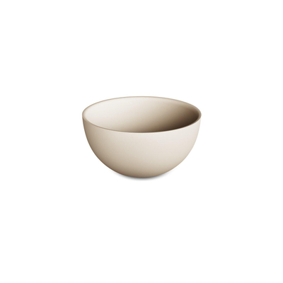 Zeza Element Waskom - 25x25x12cm - solid surface - mat beige OUTLETSTORE