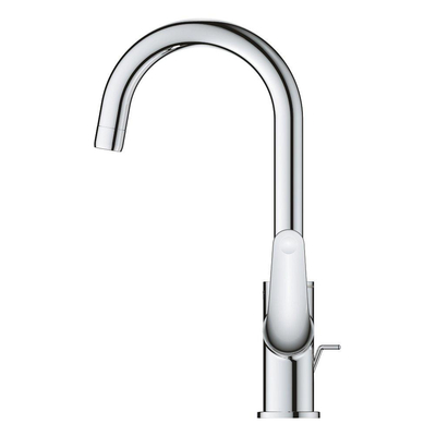 Grohe Swift QuickFix Wastafelkraan - l-size - met trekwaste - chroom -licht beschadigd- OUTLETSTORE